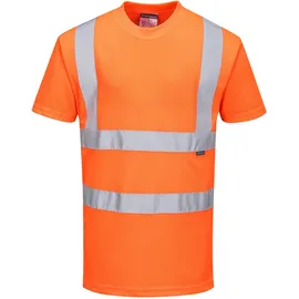 PORTWEST RT23 Hochsichtbares Bahn-T-Shirt orange XL