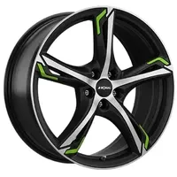 Ronal R62 8,0 x 19 5 x 112 ET50 Grün/Schwarz Matt