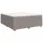 vidaXL Boxspringbett 180 x 200 cm Schwarz