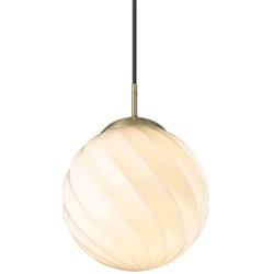 Halo Design - Twist Ball Pendelleuchte  Ø25 Antique Brass - cm - 25 cm