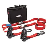 ACEBIKES Spanngurtset Ratchet Premium 2-Pack