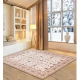 otto home Wollteppich Oriental D2, rechteckig, Höhe: 10 mm, reine Wolle, Orient-Optik, Wohnzimmer beige 160 cm x 230 cm x 10 mm