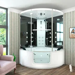 Dampfdusche Whirlpool Dusche Duschkabine K60-SW-EH 140x140cm OHNE Zusatzoptionen