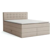 Deine Möbel 24 SANTE 160 x 200 cm H3 Beige/Grau/Schwarz