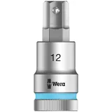 WERA 8740 C HF Zyklop Bitnuss mit 1/2"-Antrieb mit Haltefunktion, 12 12x60mm 05003826001