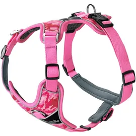 Hunter Divo Hundegeschirr Camouflage Rosa L
