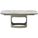 Vente-unique Esstisch Davulo Weiß 220 cm  260 cm  180 cm
