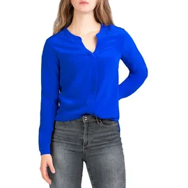 Posh Gear Seidenbluse Nobicetta Blau S