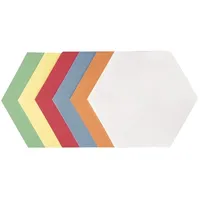 Franken Wabe Moderationskarten 19 x 16,5 cm Papier Farbig
