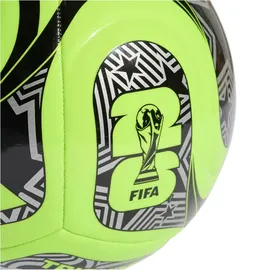adidas FIFA Fußball-Weltmeisterschaft 26 Trionda Club Ball Lucid Lemon / Black / Silver Metallic Gr. 3
