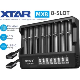 XTAR L8 Ladegerät