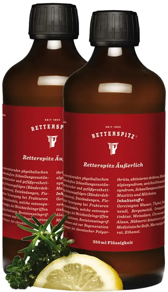 Retterspitz Wasser Äußerlich 2X350 ml