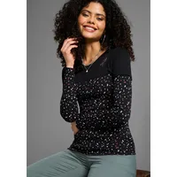 KangaROOS 2-in-1-Langarmshirt, Langarm, bedruckt und gemustert, für die Freizeit,