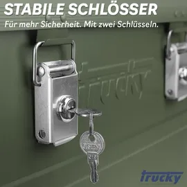 Trucky Aufbewahrungsbox 30 l 1-tlg. grün