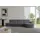 altdecor Eckcouch Cord 5-Sitzer Dunkelgrau