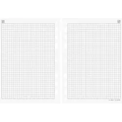 RIDO Ersatzeinlage kariert Papier 14,8x21cm 7065451 für Timing 1
