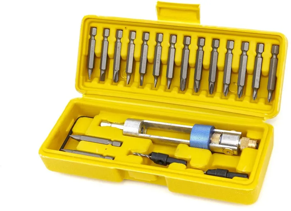 HBM 20-teiliger Wechsel-Bohrer-Satz, Wechsel-Bit-Halter mit Senker