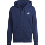 adidas Club Teamwear Full-Zip Tennis Hooded Sweat, Collegiate Navy, S