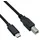Roline USB-C auf USB-B 1,8 m Schwarz