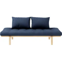 Karup Daybett Pace 200 x 200 cm Kiefer massiv blau