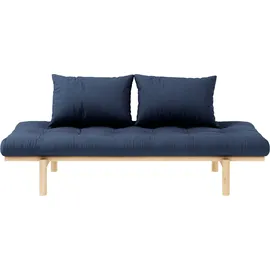 Karup Daybett Pace 200 x 200 cm Kiefer massiv blau