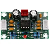 Fozriybefy Mini VorverstäRker Operations VerstäRker Kanal VerstäRker NE5532 VorverstäRker Klang Platine 5 Fach Breite Spannung 12-30V