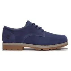 Timberland für Herren. TB0A6CAXEW91 Britton Square Schnürschuhe aus Leder blau (44.5), Wohnung, Schnürsenkel, Lässig, Klassisch