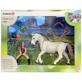 Schleich Horse Club Kavalier Auf Stute Pferd Lippizzaner 41433 Pferd Pferde
