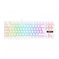 MaxGaming Custom Mechanical Keyboard Bundle - TKL - Weiss