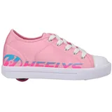 Heelys Klassischer Schuh mit Rollabsatz für Kinder, Powder Pink Neon Pink Cyan, 38 EU - 38 EU