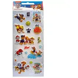 PAW PATROL Kreativset Paw Patrol Summer Blasenaufkleber weiß