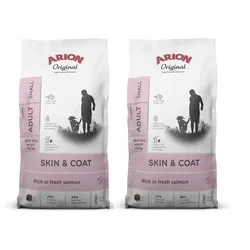 ARION Original Skin & Coat Adult Small 2x7kg