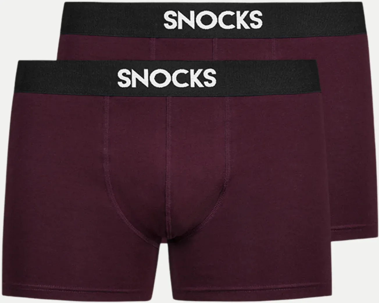 Boxershorts mit Snocks-Logo Rot M
