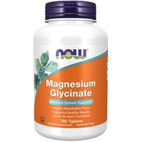 NOW Foods Magnesium Glycinat (180 Tabletten)