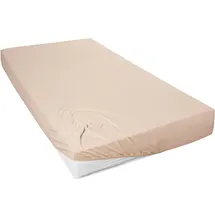 Primera Spannbettlaken Mako-Jersey 120 x 200 cm düne