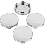 Nabenabdeckungen, 69 mm Radnabenkappen, kompatibel mit 3613 6783 536, 4er-Set (Chrom, außen 68 mm, innen 65 mm) - Ahlsen
