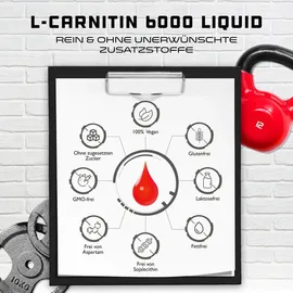 German Elite Nutrition L-Carnitin Orange Drink 1000 ml