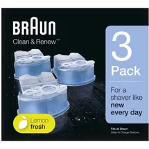 Braun Reinigungskartuschen Clean & Renew CCR 3 St.