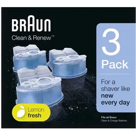 Braun Reinigungskartuschen Clean & Renew CCR 3 St.