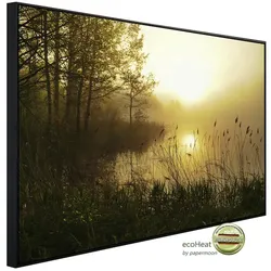 papermoon Infrarotheizung »EcoHeat - Atemberaubende neblige Landschaft«, Matt-Effekt - bunt