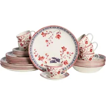 CreaTable Cottage Kombiservice 30-tlg. bunt