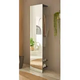 furn.design Garderobe Center 50 x 200 cm Grau