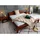 Massivmoebel24 Bett Akazie 180 x 200 cm Honig Lackiert Braun