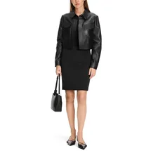 Marc Cain Bleistiftrock Damen Schwarz 40