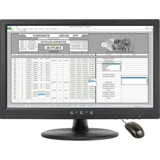 Digitales Kassenbuch Einnahmen  Ausgaben Excel Cash book Software Kassenbilanz