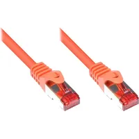 Good Connections RNS Patchkabel, Cat6, S/FTP, RJ-45/RJ-45, 0.15m, orange