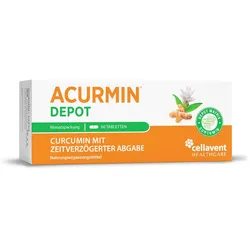 Depot-Kurkuma Tabletten mit verzögerter Curcumin-Freisetzung – Acurmin DEPOT 60 Stück / 1 Monat
