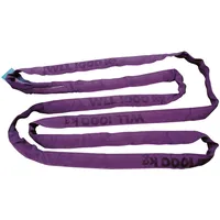 Kerbl Rundschlinge (Umfang 2 m, Farbe violett, Zugkraft direkt