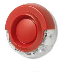 Siemens S54364F10A2 Signalgeber rot (akustisch, optisch mit weißer LED, kundenspezifische Sprache/Ton) - 20 Stück