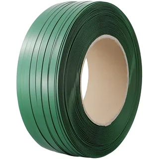 Vevor Umreifungsband Verpackungsband Polyester/PET, 15,9mm x 0,8mm x 1200m grün